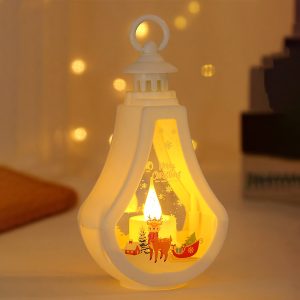 4Pcs Christmas Led Decorative Decoration Lights Illuminated Hand Lights Christmas Gifts Festive Atmosphere Window Decoration Atmosphere Lights